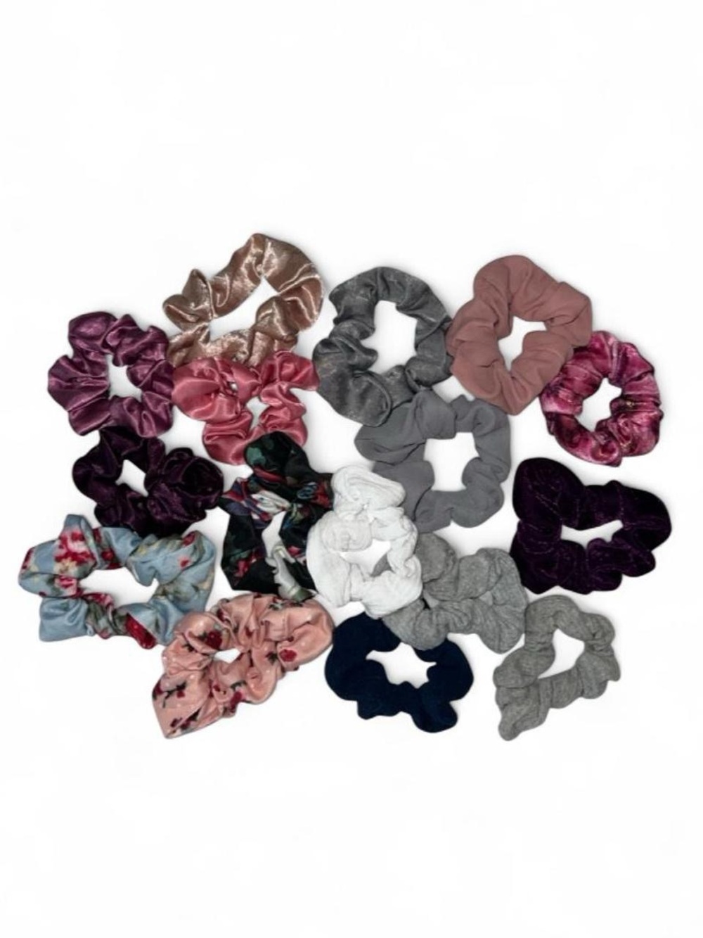 Assorted Scrunchie Bundle (16 Pieces)